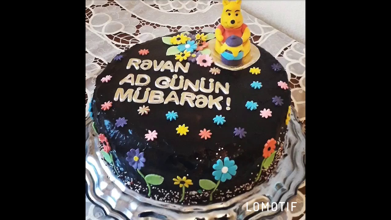 🍫🍰Üstü şokoladlı qlazurlu tort/ Торт с шоколадной глазурью